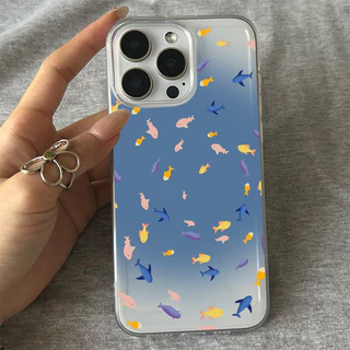 🌙KingMall🌙เคสผู้หญิงใสลายการ์ตูนอวกาศ OPPO A15 A16 A35 A54 A57 A77 A78 A79 A20 A60 เคสโทรศัพท์มือถือ