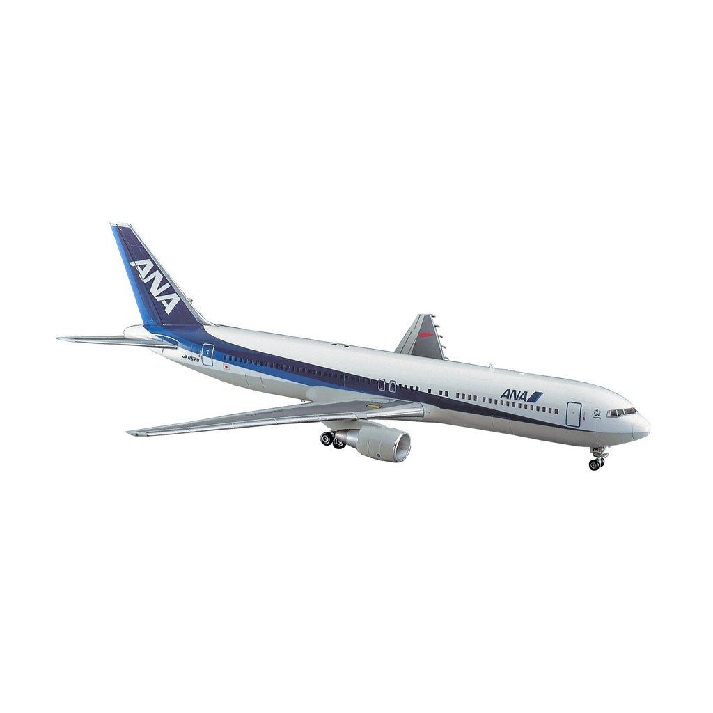 Hasegawa 1200 ANA B767-300 พลาสติกรุ่น 6- นำเข้าจากญี่ปุ่น