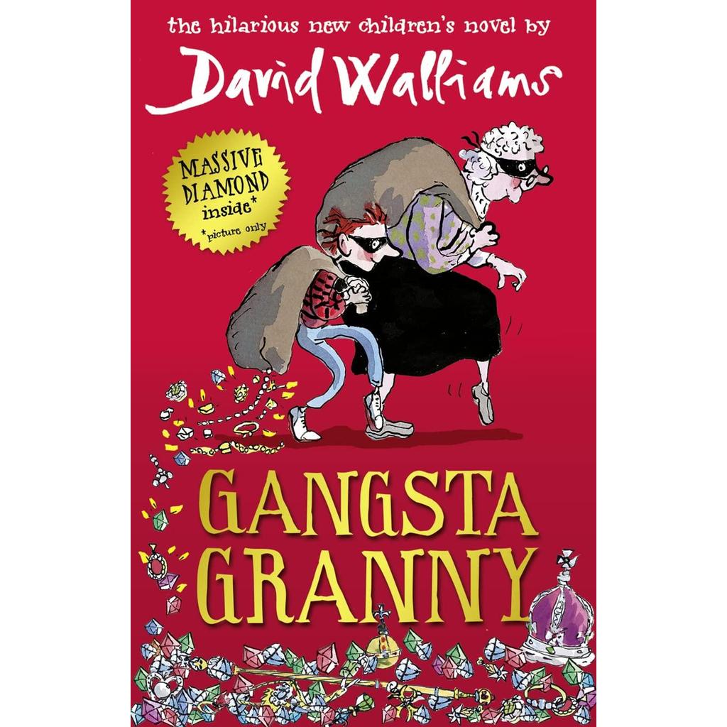 [BnB] USED Gangsta Granny by David Walliams, Tony Ross (Illustrator) (มือสอง: ดี)