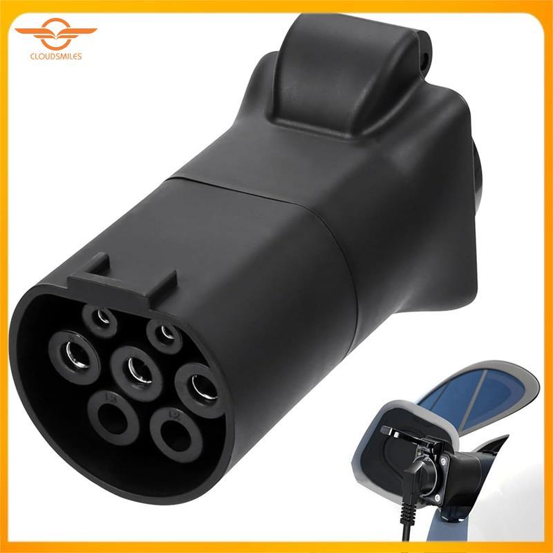 [CloudsMiles] V2L Type 2 EV Discharge Adapter สําหรับ EV Vehicle Car Charging Connector Universal