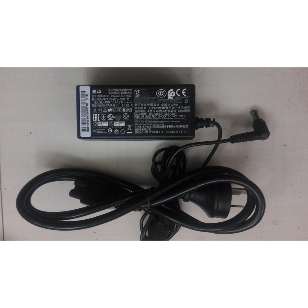 อะแดปเตอร์ LG 19V 2.1A ใหม่ล่าสุด LCAP25B ADS-45SN-19-3 LCAP21C