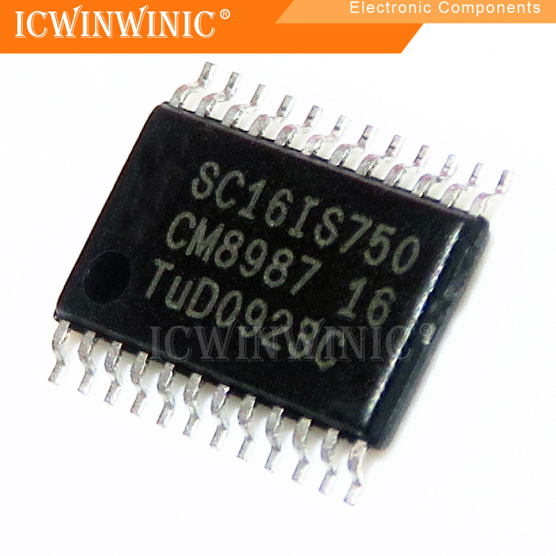 5 ชิ้น SC16IS750IPW SC16IS750 TSSOP-24 วงจรรวม IC