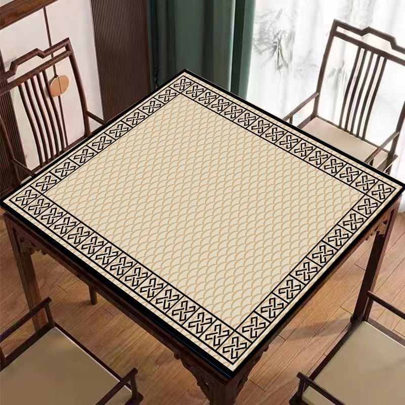 Mahjong Mat Square Mute Chess Room Mat Play20260709