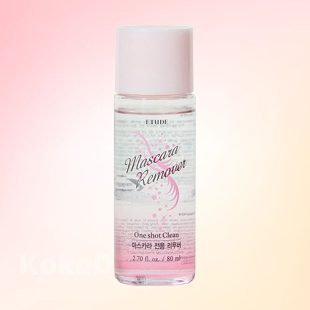 [Etude House] Mascara Remover 80ml, 1pc / Korean Mascara Remover / สูตรอ่อนโยน