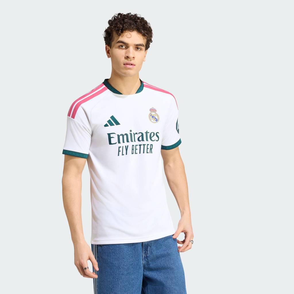 قميص ريال مدريد الأساسي أديداس ـ رجالي أبيض