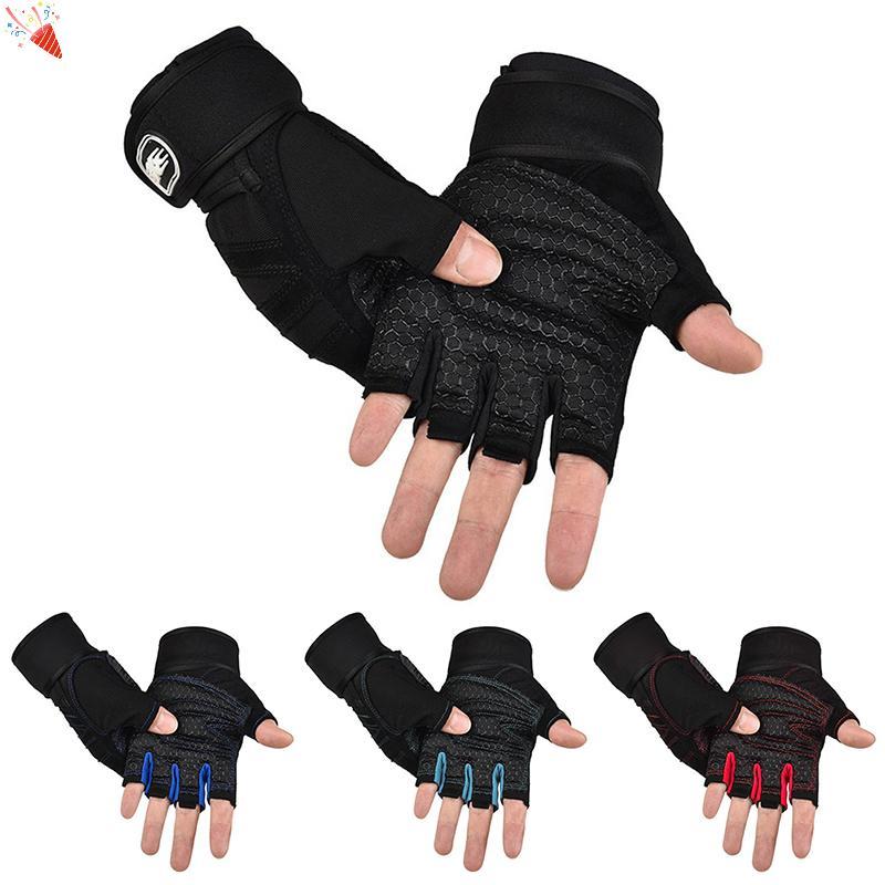 Agth Gym Gloves กีฬาออกกําลังกายยกน้ําหนักการฝึกอบรมฟิตเนสถุงมือปั่นจักรยานกลางแจ้ง Jelly