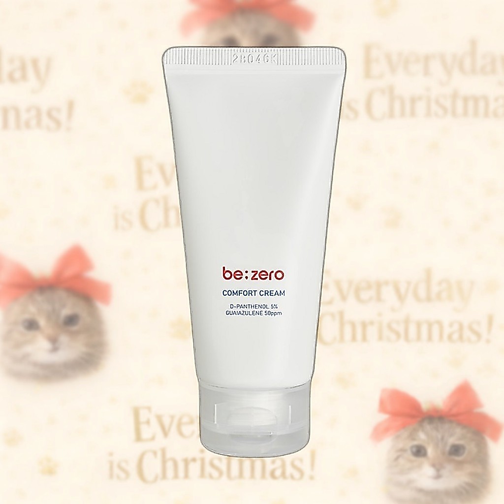 [โรงงานดราม่า] be:zero Comfort Cream, 80ml, 1pc / Korean Comfort Cream / สูตรบางเบาจากคริสต์มาส!