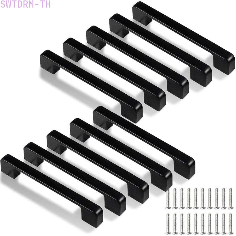 【SWTDRM】Cabinet Handles 10pcs Drawer Pulls Easy To Install Furniture Door Handles Knobs