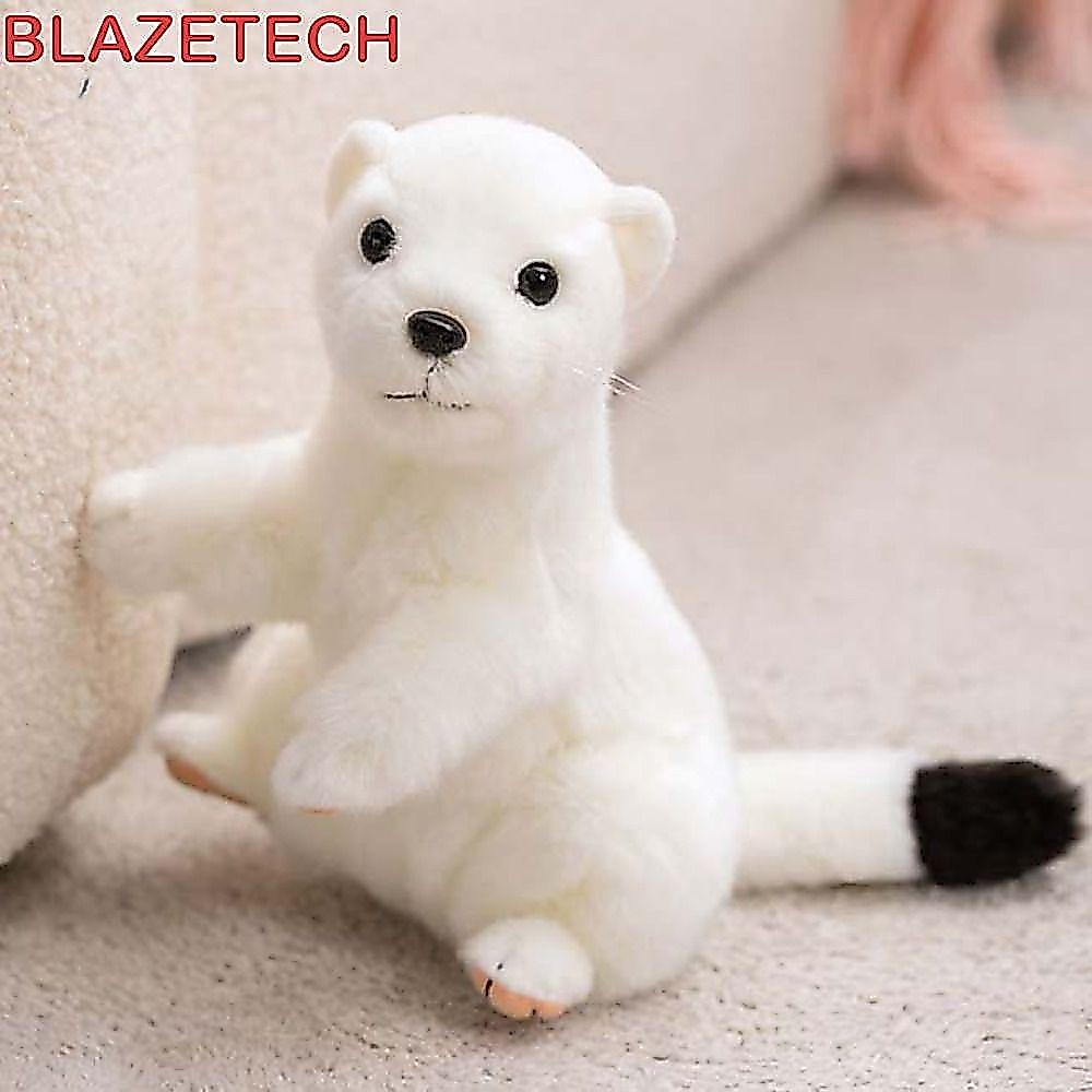 BLAZETECH Weasel ของเล่นตุ๊กตา,น่ารักการ์ตูนตุ๊กตา Weasel หนูของเล่นตุ๊กตา, การ์ตูนสร้างสรรค์ 20 ซม.