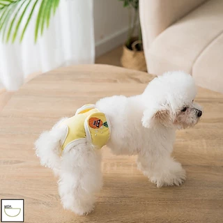 FurryCuddle พร้อมส่ง ชุดอนามัยสุนัข ผ้าอ้อมสุนัขตัวเมีย ซักได้ ใส่เวลาเป็นประจำเดือน กางเกงฮีทหรือกันการผสมพันธุ์ MIP118