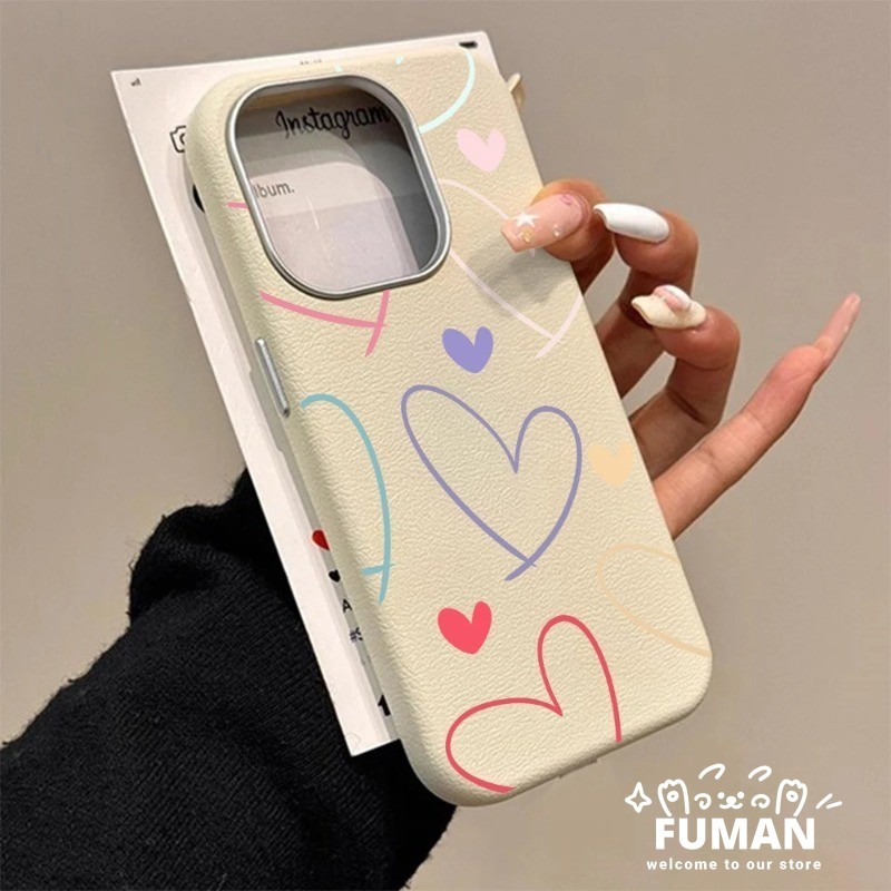 น่ารักสีหัวใจเคสโทรศัพท์สําหรับVivo Y200 Y200E Y100 Y17s Y29 Y29S Y19 Y19E Y19S Y20 Y20s Y20i Y20A Y