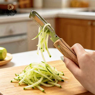 เครื่องทําลายเอกสาร 3-in-1 สําหรับผัก Peeler Slicing Peeling สําหรับห้องครัวพร้อมที่จับและที่เปิดขวด