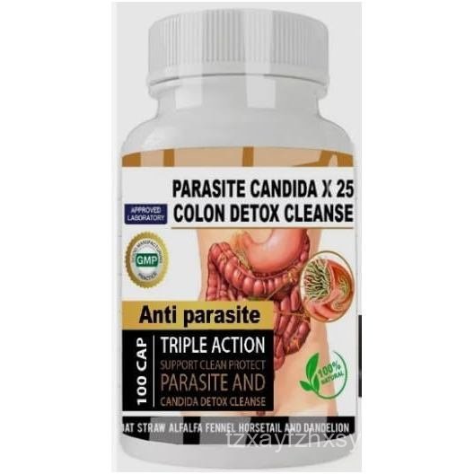 Parasite Cleanse Detox Liver Colon Yeast Killer Pi.lls All Natural Detox Candida