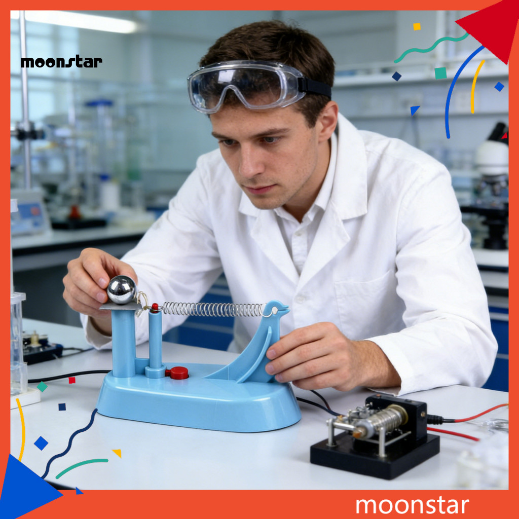 MOO ฟิสิกส์ความเฉื่อยเครื่องมือ Inertia Demonstor Inertia Ball ฟิสิกส์ Demonstration ของเล่นการศึกษา