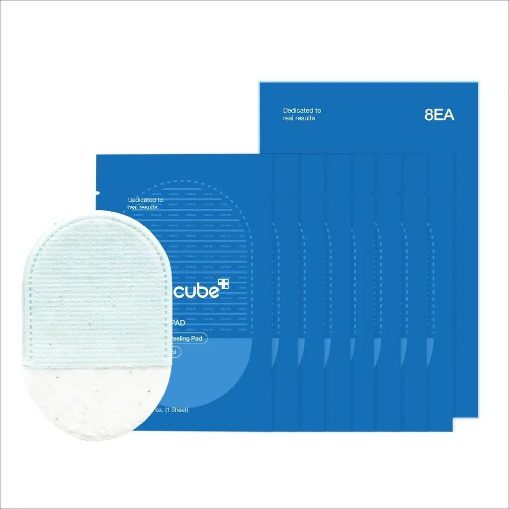 [medicube] Body Scrub Exfoliating Pads ชุด 8 ชิ้น เหมาะสําหรับผิวหยาบ Peeling Body Scrub