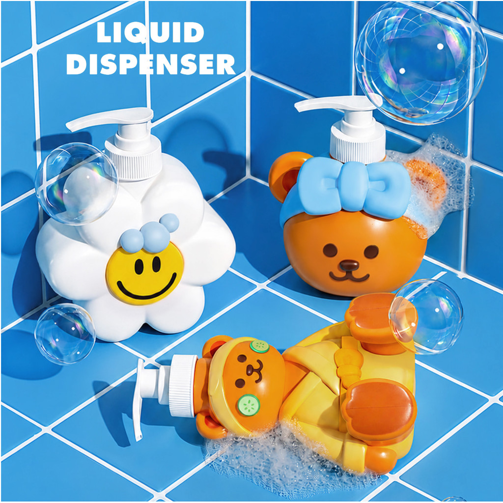 WiggleWiggle Liquid Dispenser / ขวดปั๊มโฟม และ หัวปั๊มเจล / ขวดใส่ครีมอาบน้ำ ขวดน้ำยาล้างมือ