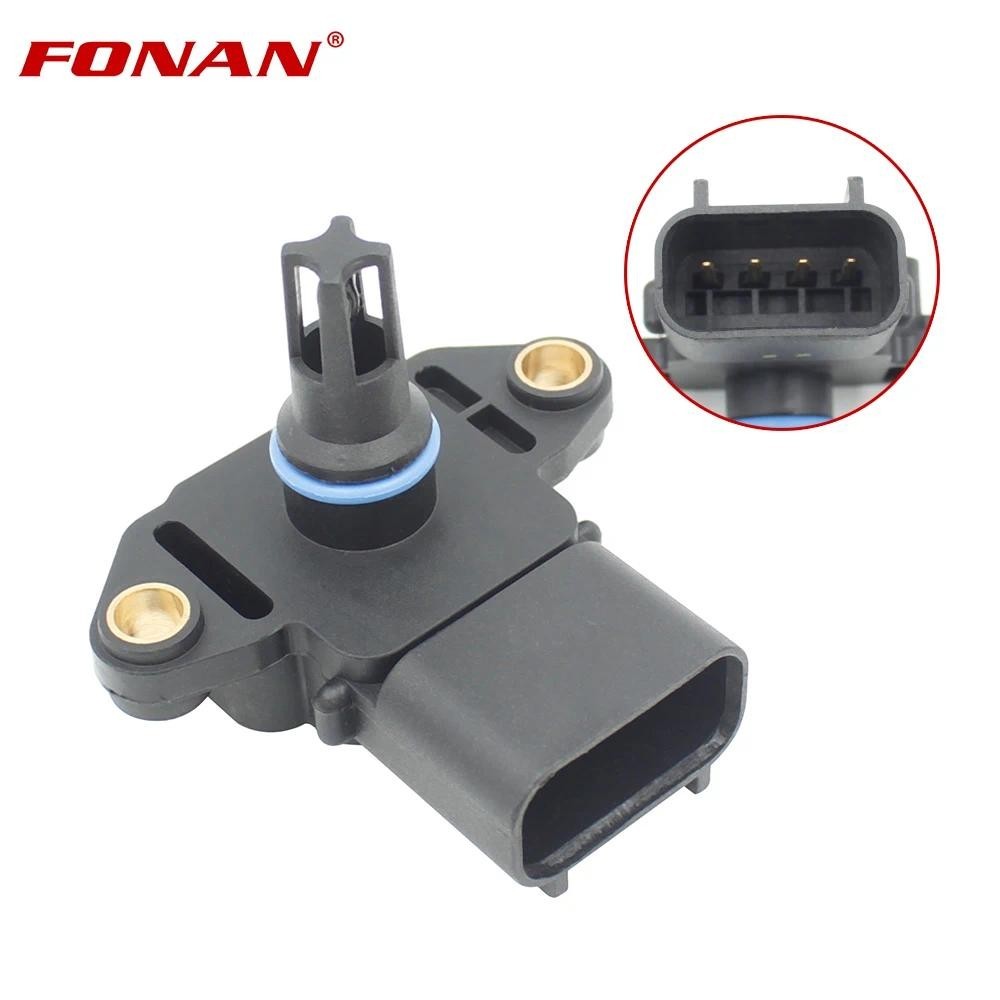 FONAN MAP Manifold Absolute Pressure Sensor สําหรับ Ford Focus I Wagon 1.6 16V เบนซิน 1998 - 2004 1S