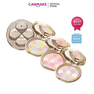 CANMAKE Marshmallow Finish Powder Abloom แป้งเรนโบว์ 5 เฉดสี SPF19 PA++ แป้งโปร่งแสง อัพผิวไบร์ท