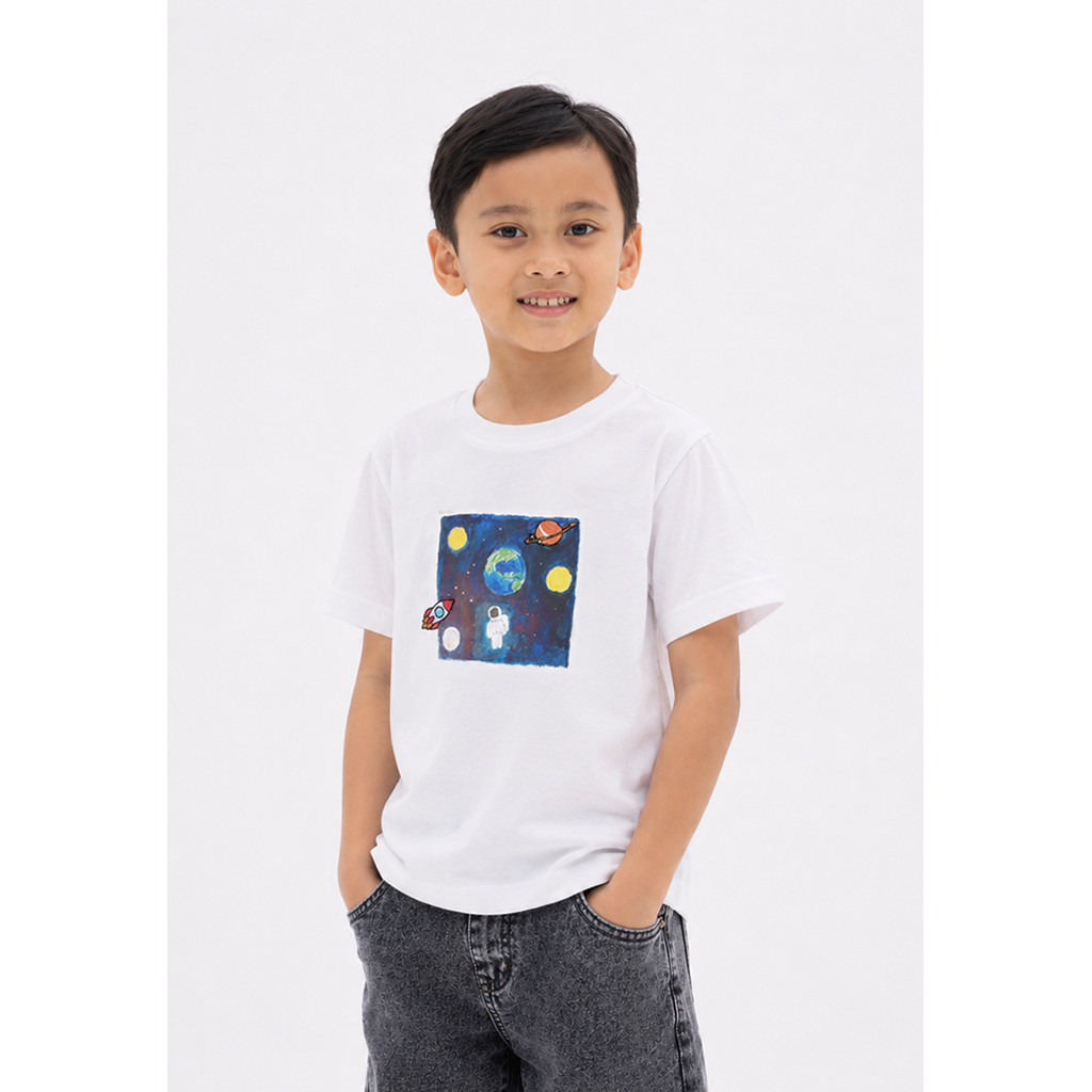 OXA เสื้อผ้าเด็กผู้ชาย Hubble Tshirt - OK410268902