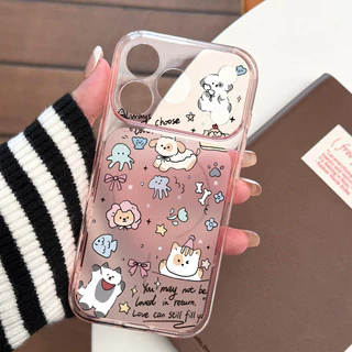 เคสไอโฟน 13 15 11 17 16 12 14 ProMax 7 8Plus XR X XS Max คอลเลกชันสัตว์น่ารัก