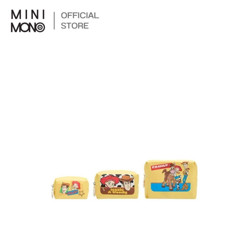Mini Mono กระเป๋าเครื่องสำอาง ลาย Toy Story Woody & Jessie