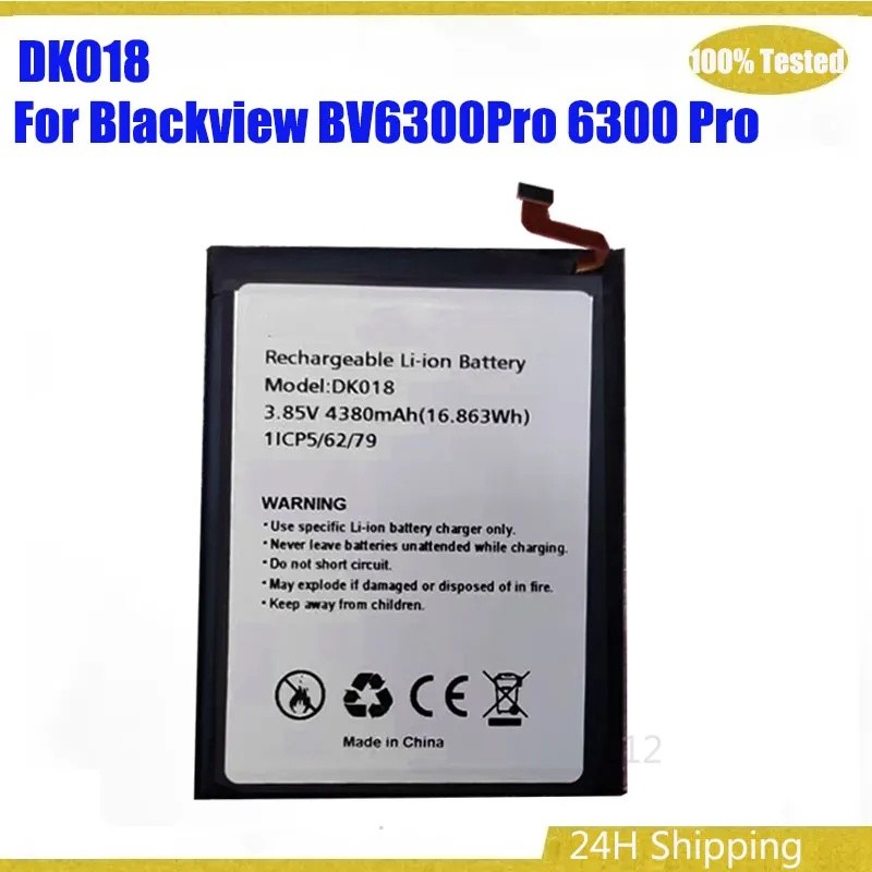 4380mAh 16.863Wh DK018 แบตเตอรี่สําหรับ Blackview BV6300Pro 6300 Pro สมาร์ทโทรศัพท์มือถือ li-ion แบต