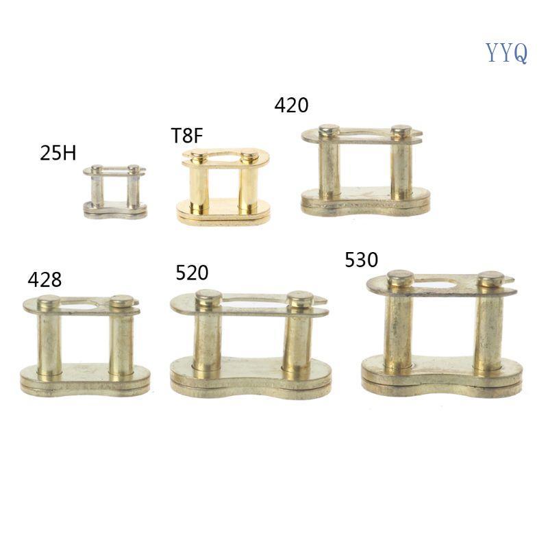 YYQ 25H T8F 420 428 520 530 Chain Master Link สําหรับ Dirt Pit ATV Quad รถจักรยานยนต์