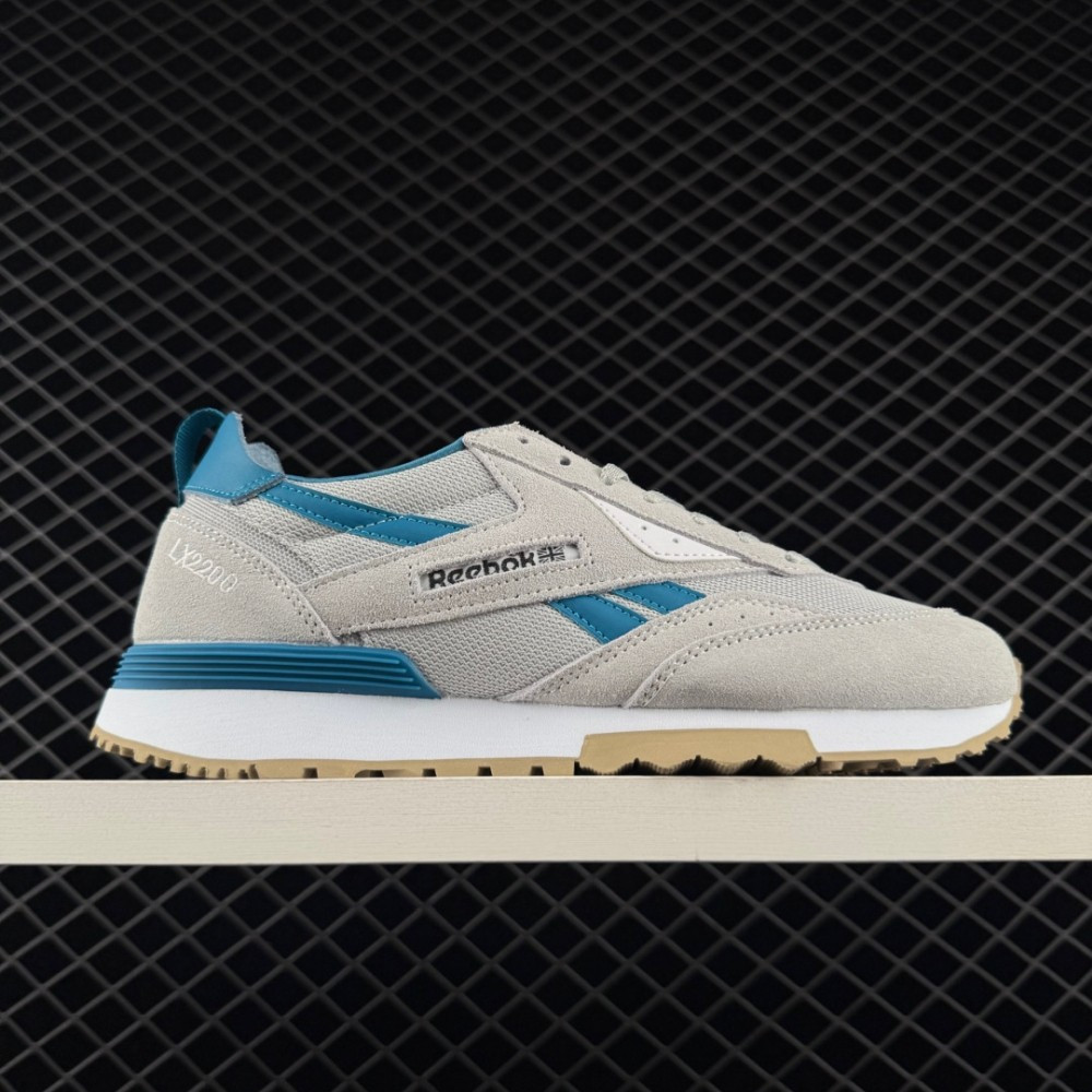 R REEBOK LX 2200 รองเท้าผ้าใบคู่ Unisex รองเท้าลําลองย้อนยุค AVHR