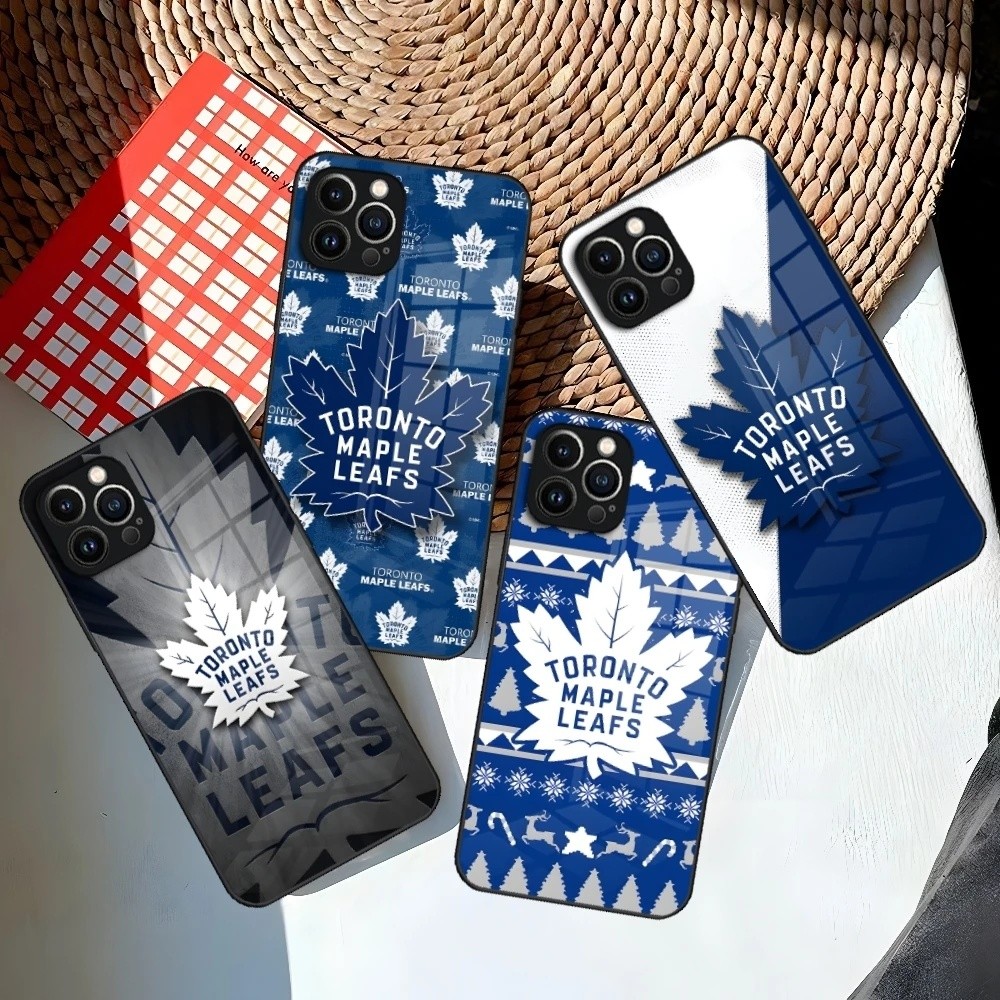 BK-1 Maple Leafs Ice Hockey เคสโทรศัพท์สําหรับ Iphone 16 15 14 12 11 13 Pro Max Mini X 8 Xr Xs 7 Pul