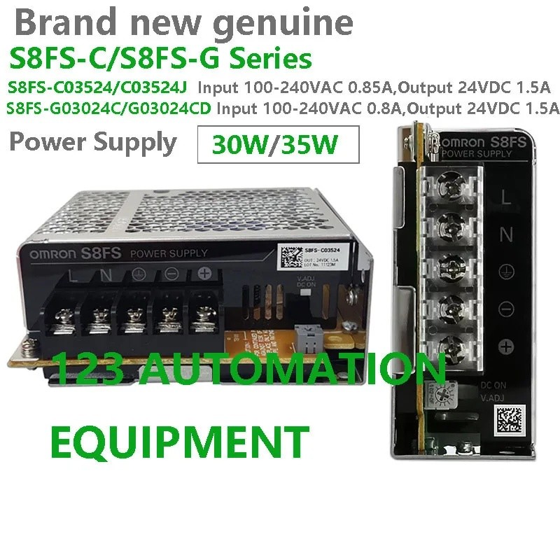 ใหม่ของแท้ Omron S8FS-C03524 C03524J G03024C G03024CD แหล่งจ่ายไฟ 30W 35W
