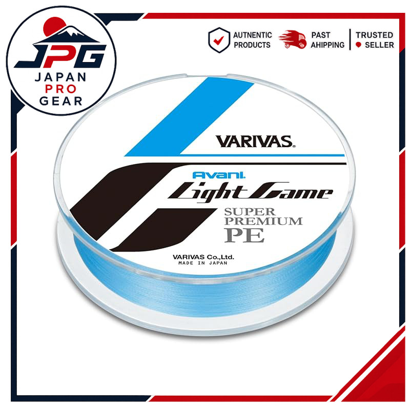 VARIVAS Avani Light Game Super Premium PE X4 Marking Braided Line 150m 0.4号 [Direct from Japan]