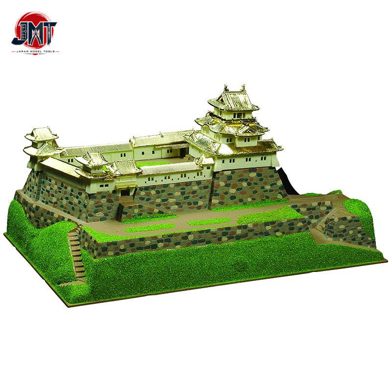 Doriyu Exhibits 1/550 Japanese Famous Castles Gold Series Wakayama Castle Plastic Model JG6