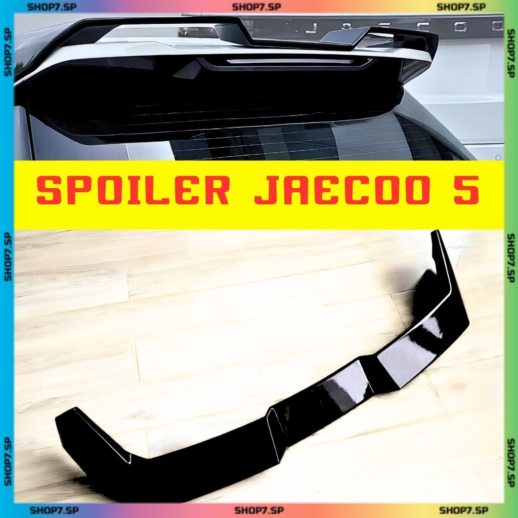 สปอยเลอร์หลังคา  OMODA JAECOO 5  สีดำเงา  Spoiler Bodykit  ชุดแต่ง  OMODA JAECOO 5   (LA)