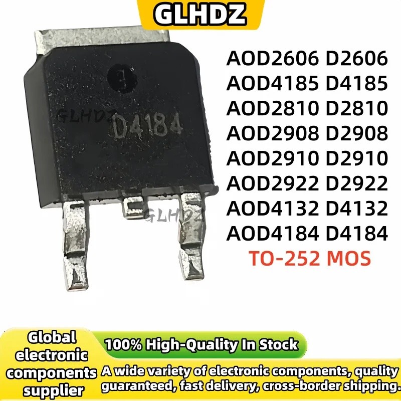 5 ชิ้น AOD2606 D2606 AOD4185 D4185 AOD2810 D2810 AOD2908 D2908 AOD2910 D2910 A2922 D2922 D2922 AOD41