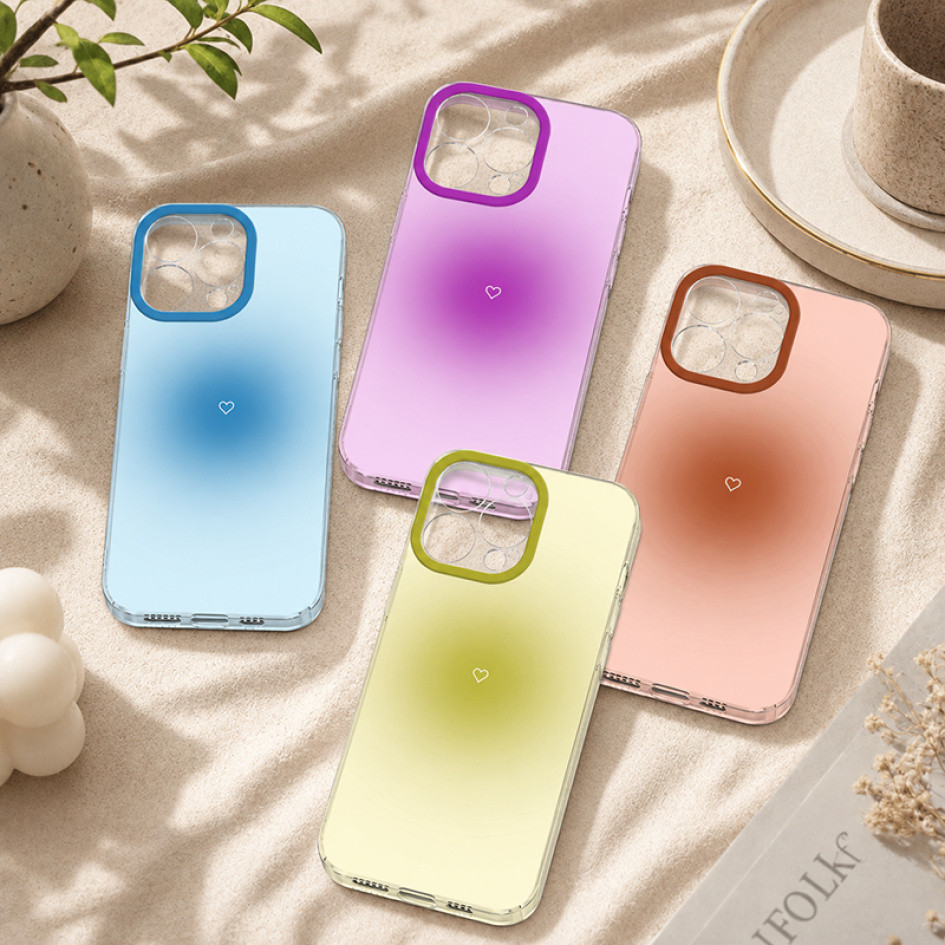 HP Clear Color Blur Love เคสโทรศัพท์สําหรับ ITEL CITY 200 100 - A100C - VISION 1 PLUS - VISION 1 PRO
