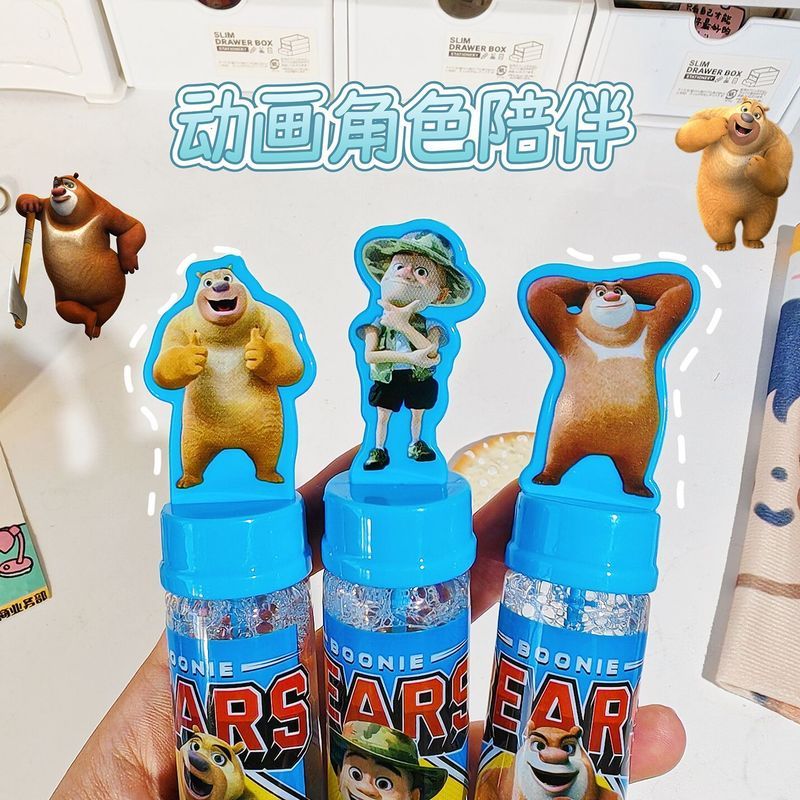 Bear Infested Bubble Wand น่ารัก Bubble Wand การ์ตูน Bubble Machine เด็ก Bubble Machine กลางแจ้ง Bub