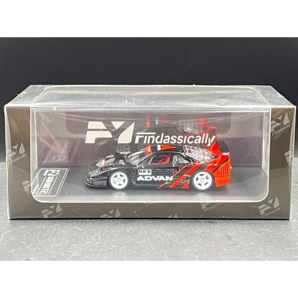 Findclassicall（FY) 1/64 
F40 Diecast Model. ADVAN Livery