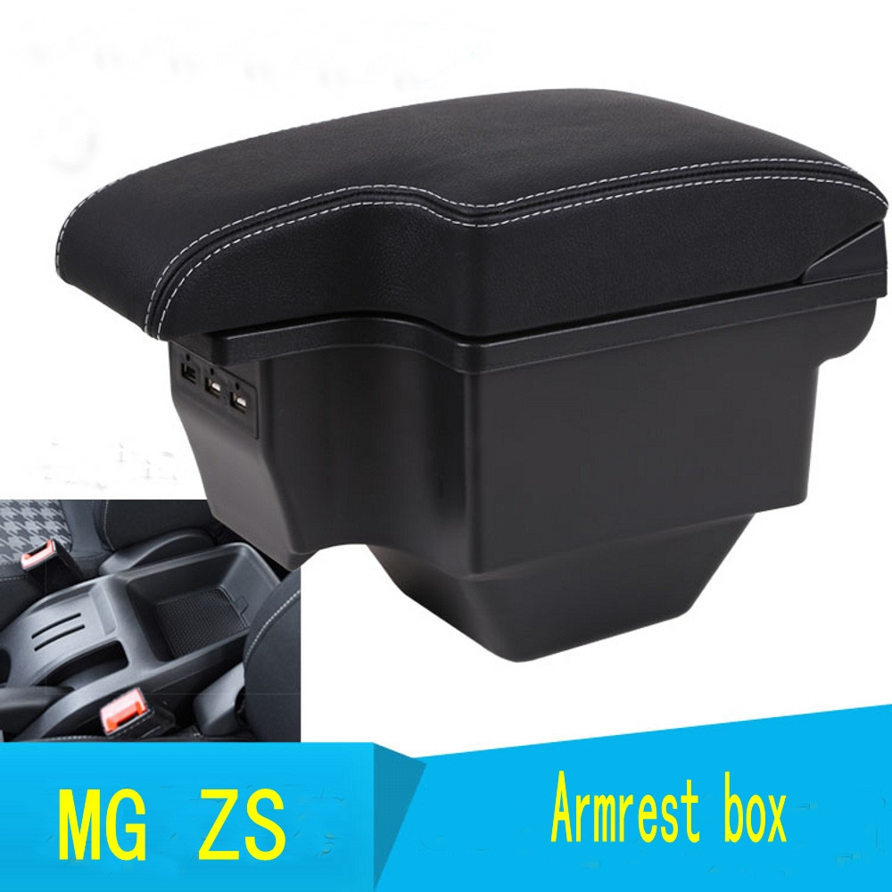 กล่องที่วางแขนคอนโซลกลางรถยนต์ MG ZS พร้อมที่วางแก้วและช่องเก็บของ ช่วยพักข้อศอก เพิ่มความสบายขณะขับ