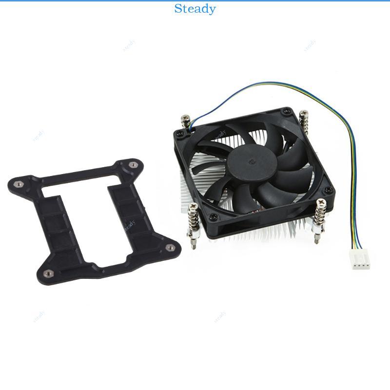 พัดลม ITX หม้อน้ําบาง Stedy สําหรับ LGA 1155 1156 1150 1151 พัดลมระบายความร้อน CPU หม้อน้ํา