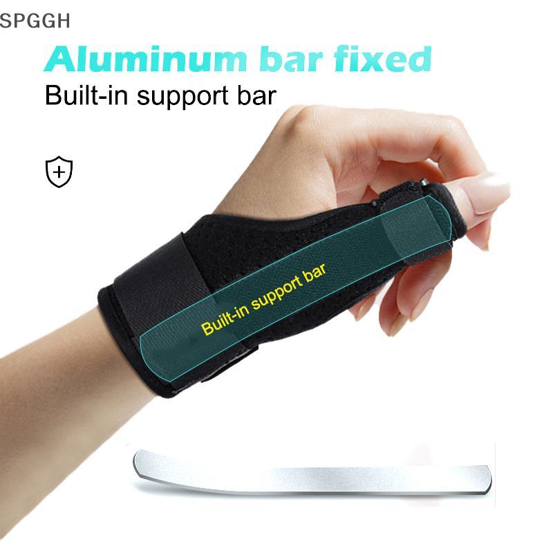 SPGGH 1 PC ข้อมือ Thumb สนับสนุน Protector Tendon Sheath การบาดเจ็บ Recovery Thumb Brace Splint Finger Retainer Health Care เครื่องมือ DDC