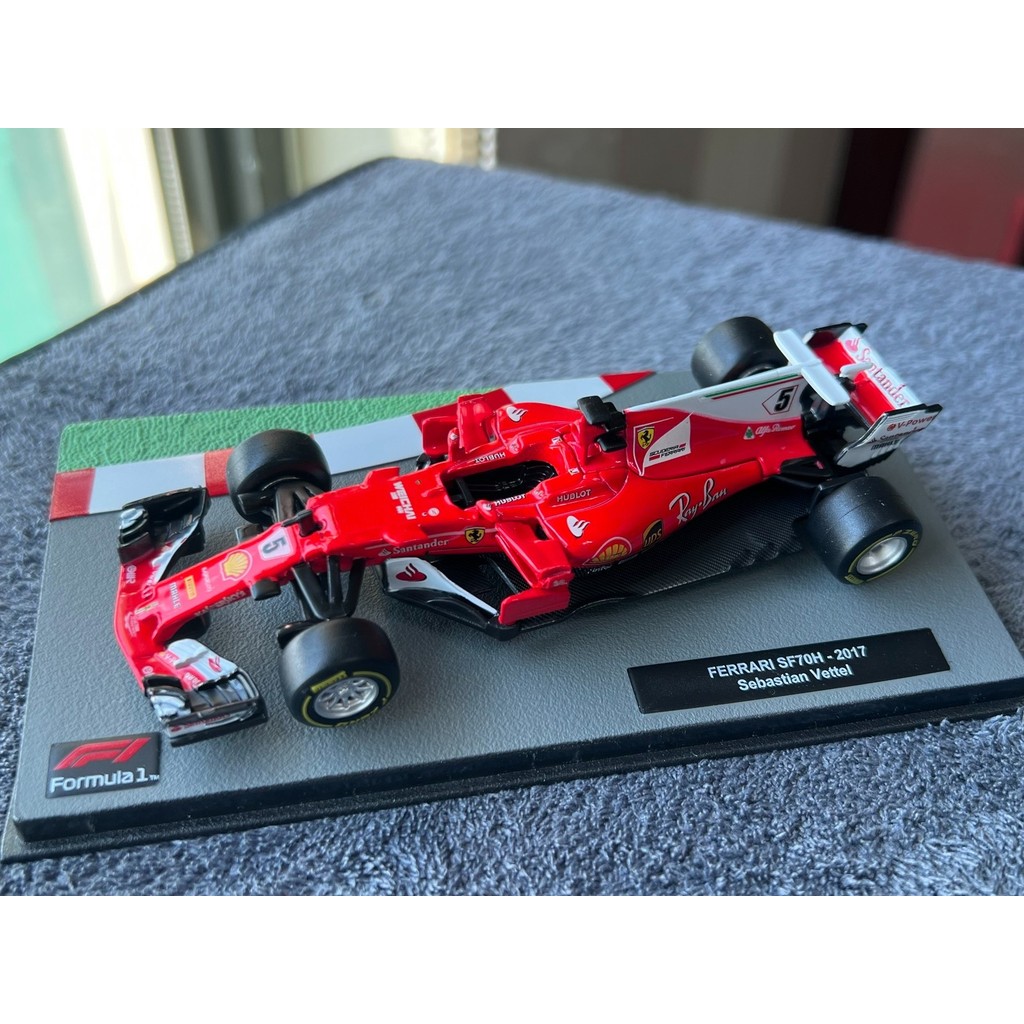 IXO 1/43 Ferrari SF70H เบอร์ 2017 รถ Sebastian Wittel Crooked Head Brother Ferrari f1 รถแข่ง#Ferrari