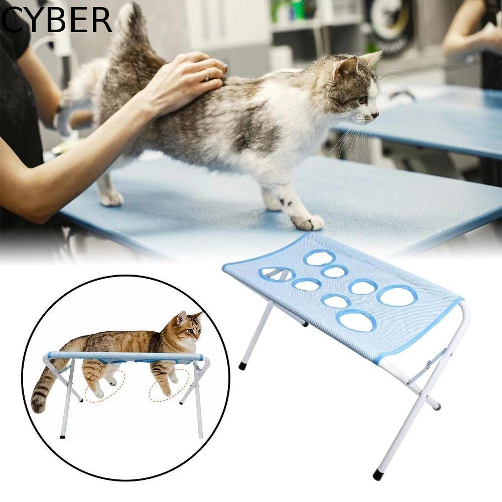 CYBER Pet Bathing Rack, Secure Fast Dry Mesh Cat Washing Hammock, Premium สบาย Breathable Anti-Scrat
