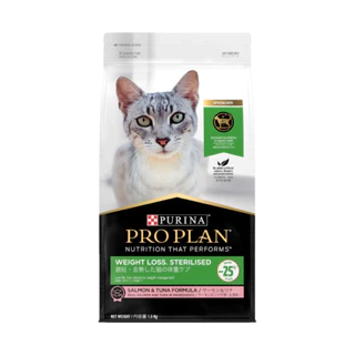 PRO PLAN โปรแพลน อาหารเม็ดแมว อาหารแมว สูตรพรีเมี่ยม มีหลายสูตร เม็ดแมว ขนาด 1.5 กก.