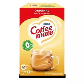 Nestlé Coffee Mate Original เนสท์เล่ คอฟฟี่เมต ครีมเทียม สูตรออริจินอล แบบกล่อง 900 กรัม 1 ลัง (12 กล่อง)