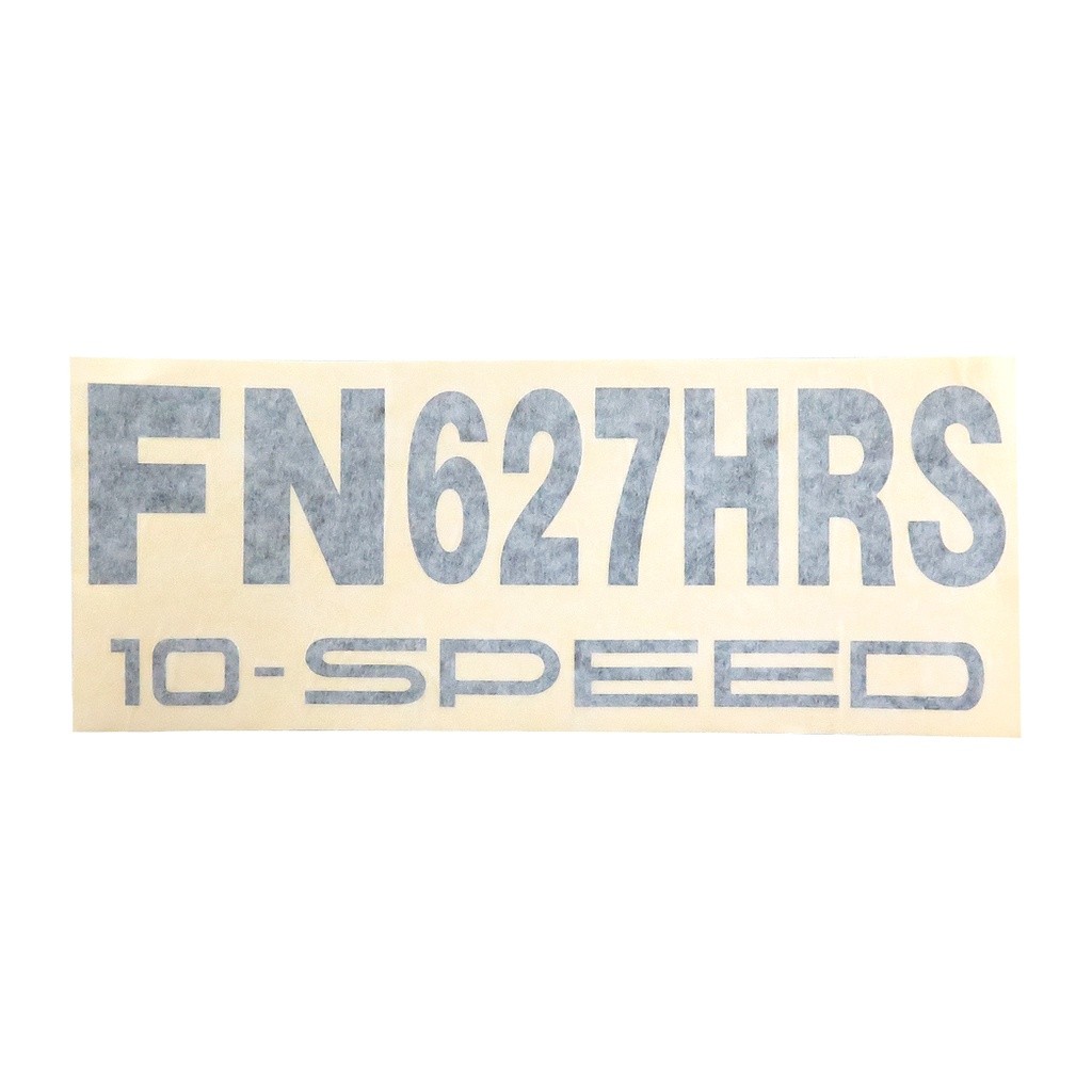 สติกเกอร์แคป FUSO/FN627 แท้ห้าง💯 "FN627HRS"10SPEED (MSC00475T)  [49031027] (1แผ่น)