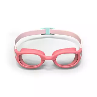 Decathlon Swimming Goggles Soft - Clear Lenses - Size S แว่นตาว่ายน้ำชนิดเลนส์ใส รุ่น Soft ขนาดเล็ก - Pink