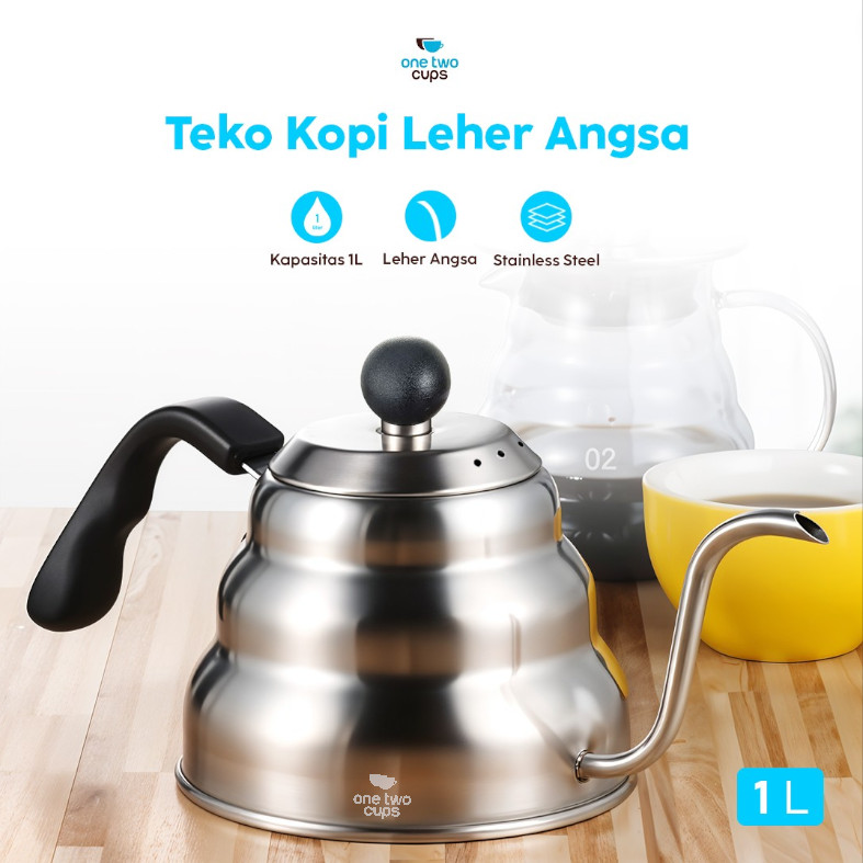 GS7 One Two Cups Gooseneck Pour Over กาต้มน้ําหยด 1L - RF-10