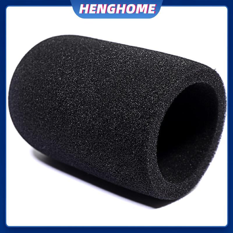 HENGHOME 1PC AT2020 Mic Windshield โฟมกรองสําหรับ Audio Technica ATR2500 AT2035 AT2050 AT4040 ไมโครโ