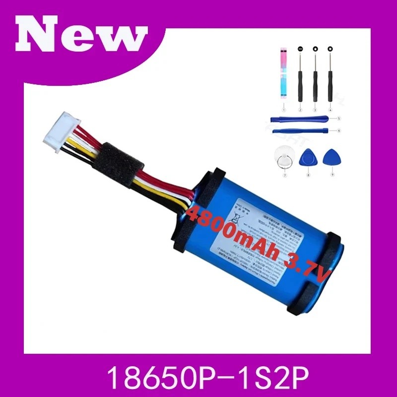 4800mAh 3.7V แบตเตอรี่สําหรับ 18650P-1S2P