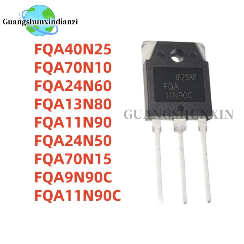 1-5pcs FQA40N25 FQA70N10 FQA24N60 FQA13N80 FQA11N90 FQA24N50 FQA70N15 FQA9N90C FQA11N90C/11N90C/11N9